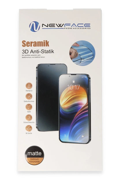 Newface Samsung Galaxy S24 3D Antistatik Mat Seramik Nano Ekran Koruyucu