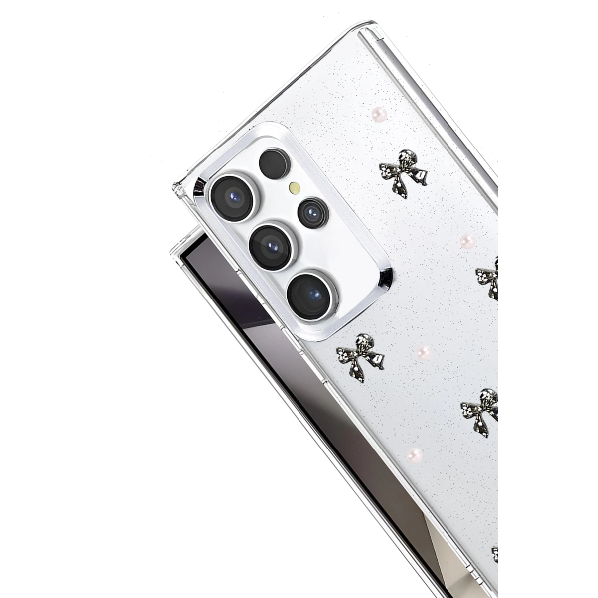 Samsung Galaxy S24 Ultra Fiyonk Desenli Kapak - Desen 8