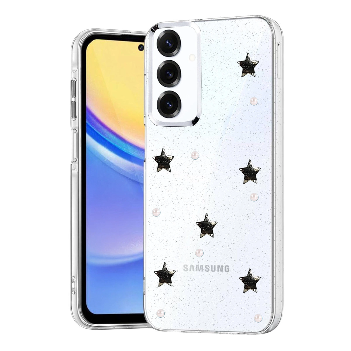 Samsung Galaxy S25 Fiyonk Desenli Kapak - Desen 7