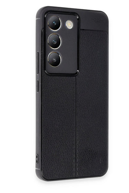 Newface Vivo V30 Lite 4G Kılıf Auto Focus Kapak - Siyah