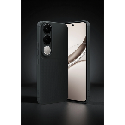 Vivo V50 Lite 4g Auto Focus Karbon Kapak - Koyu Yeşil