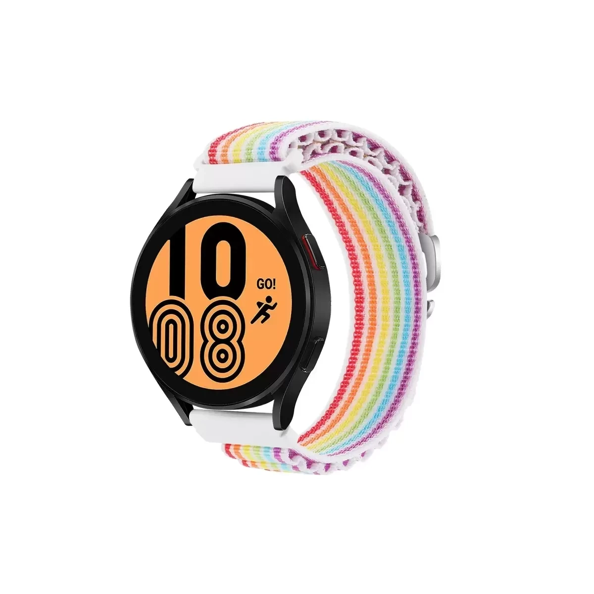 Newface Watch 20mm Kr410 Kumaş Kordon - Gökkuşağı