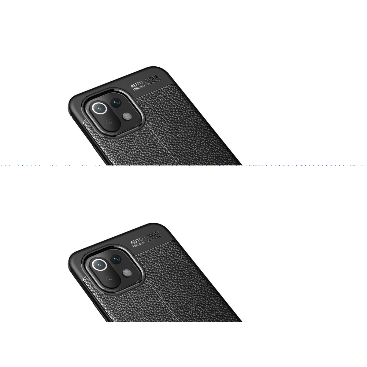 Xiaomi Mi 11 Lite Kılıf Auto Focus Kapak - Siyah