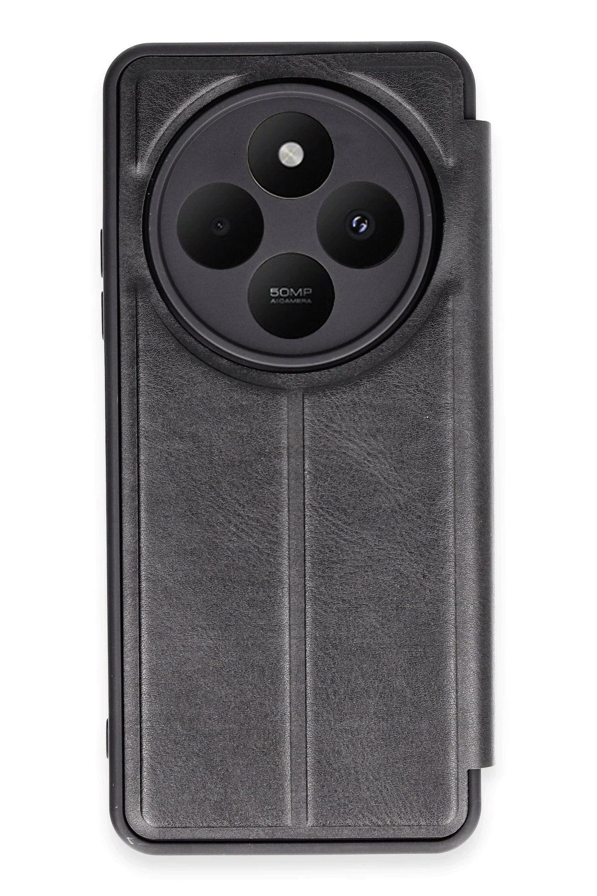 Newface Xiaomi Redmi 14C Kılıf Flip Cover - Siyah