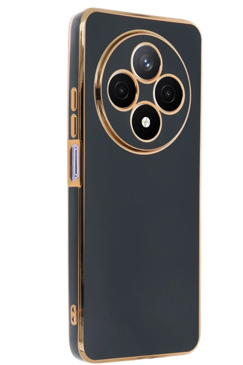 Newface Xiaomi Redmi 14c Kılıf Volet Silikon - Siyah