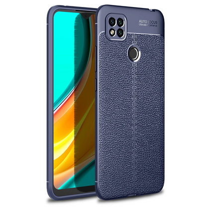 Newface Xiaomi Redmi 9c Kılıf Auto Focus Kapak - Lacivert
