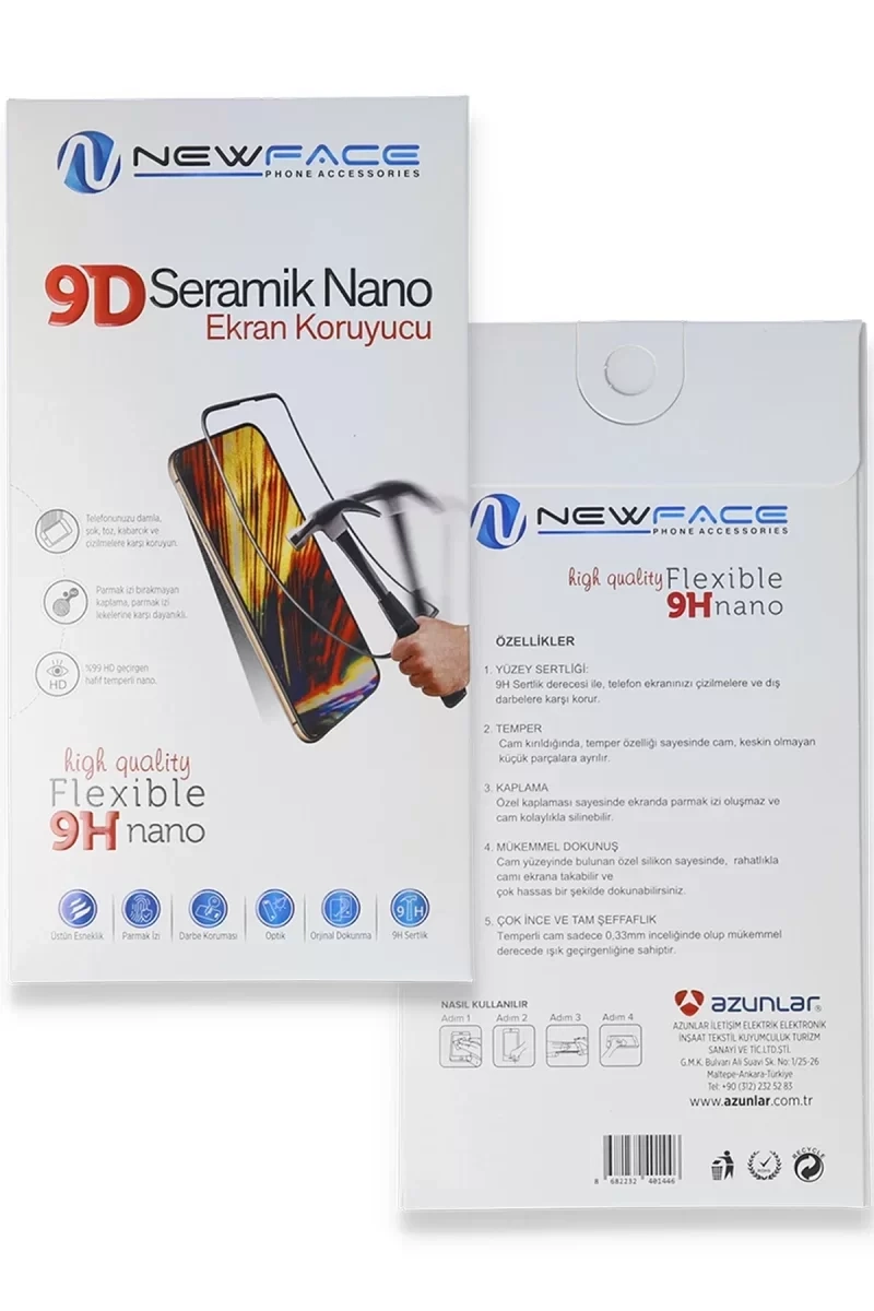 Newface Xiaomi Redmi 9c Seramik Nano Ekran Koruyucu