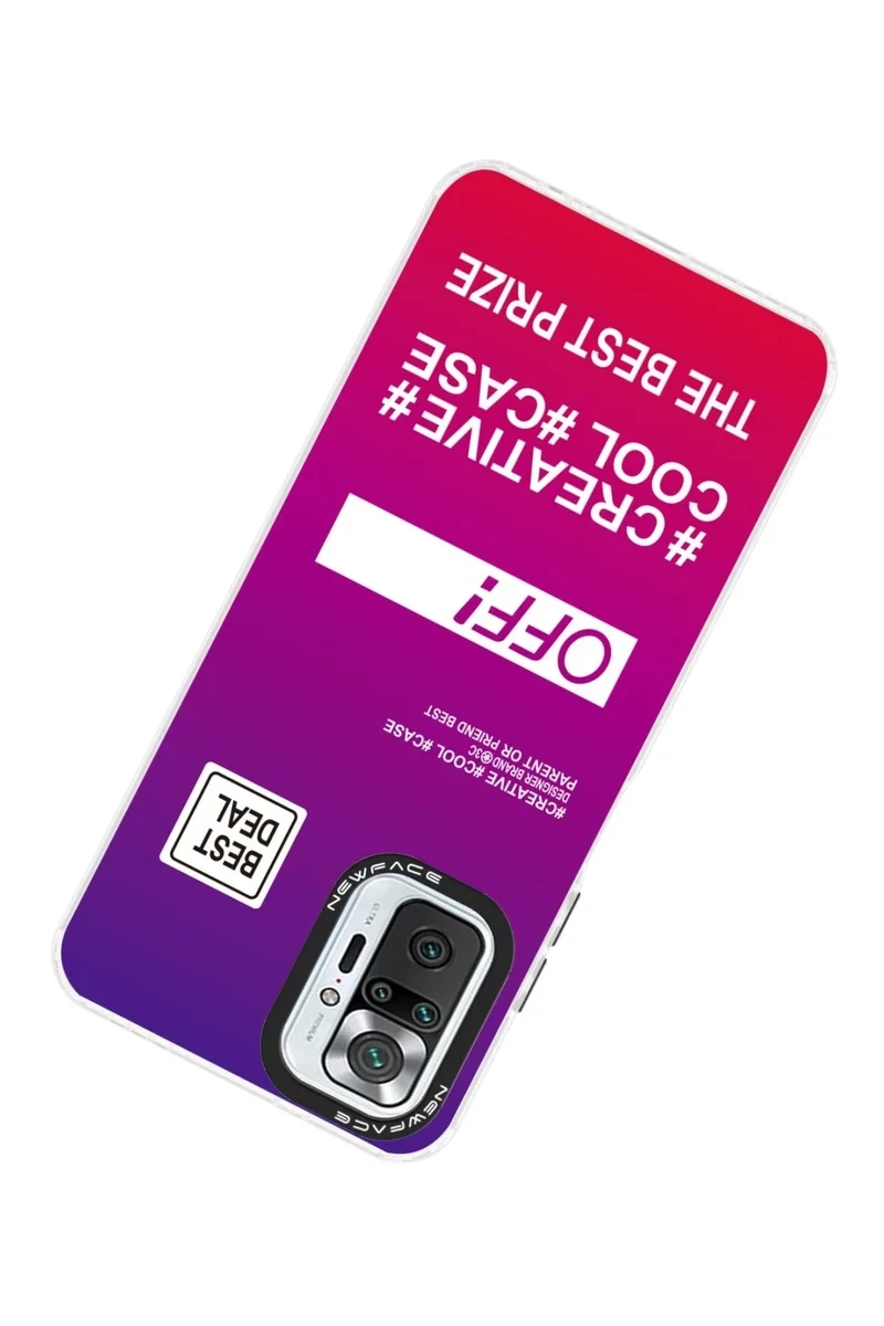 Newface Xiaomi Redmi Note 10 Pro Kılıf Estoril Desenli Kapak - Estoril - 9