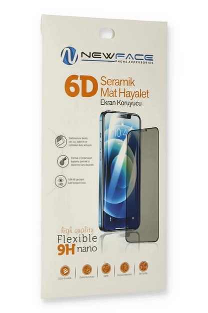Newface Xiaomi Redmi Note 12 4g 6d Mat Seramik Hayalet Nano Ekran Koruyucu