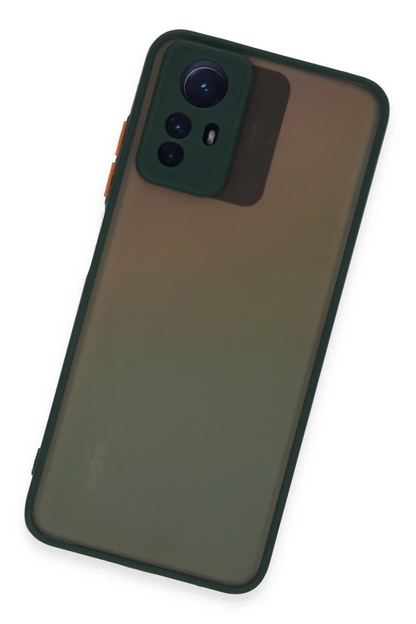 Newface Xiaomi Redmi Note 12s Kılıf Montreal Silikon Kapak - Yeşil