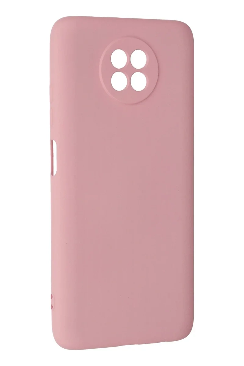 Newface Xiaomi Redmi Note 9 5g Kılıf Nano İçi Kadife Silikon - Pembe