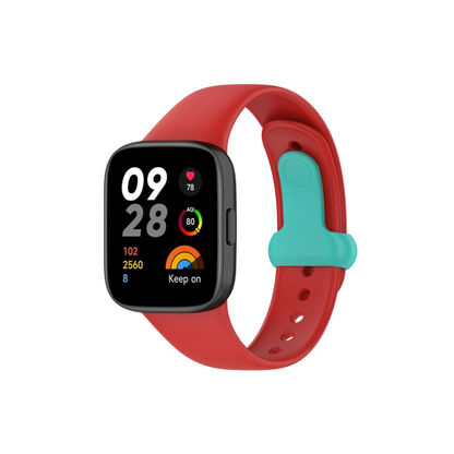 Xiaomi Redmi Watch 3 Origin Silikon Kordon - Kırmızı