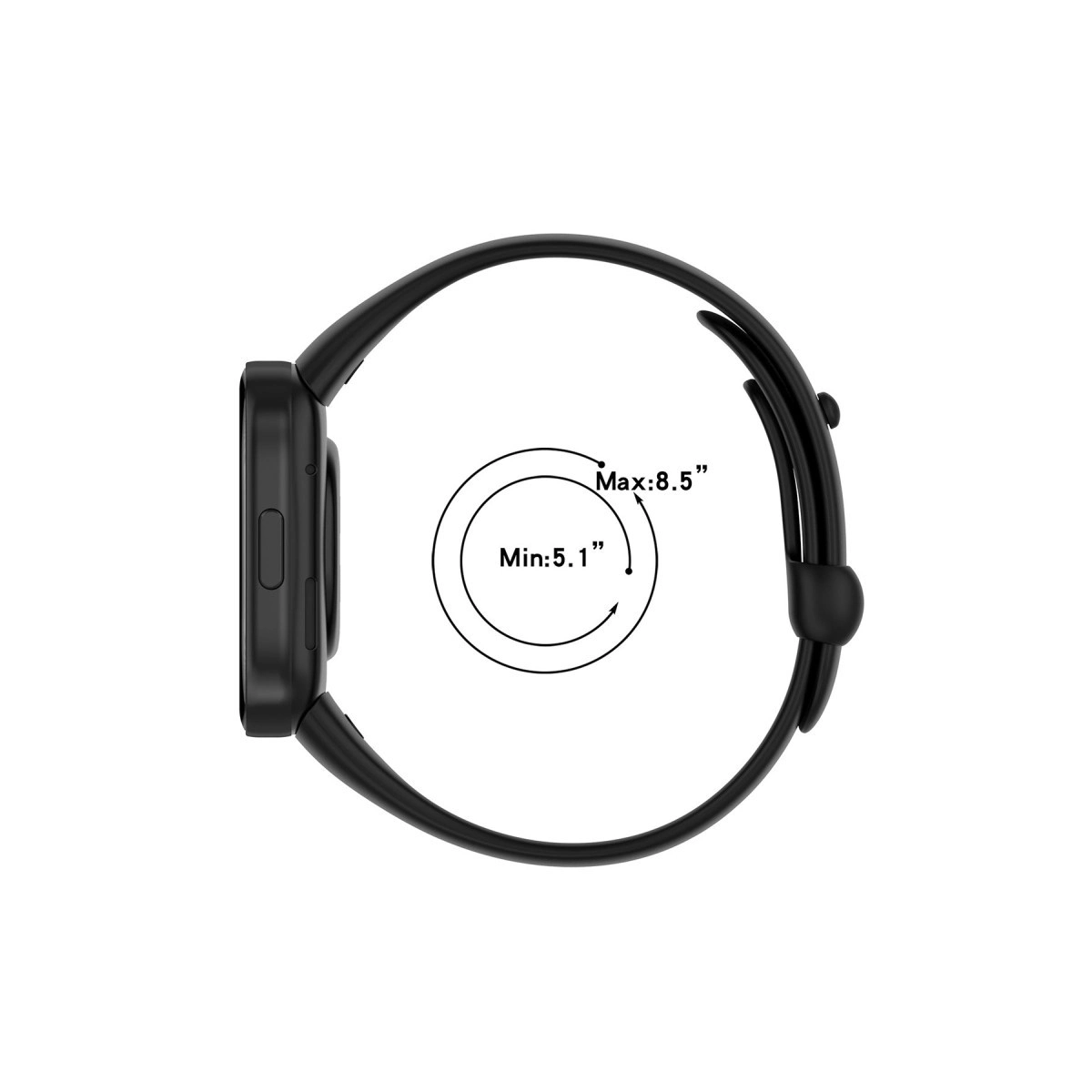 Xiaomi Redmi Watch 3 Origin Silikon Kordon - Pudra