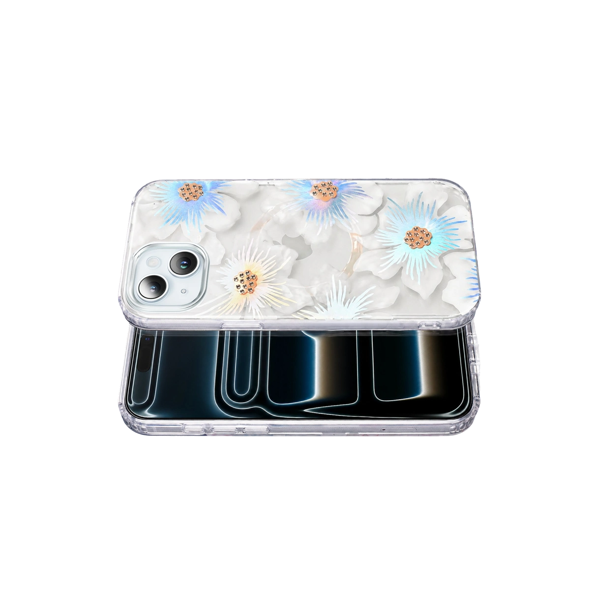 Onegif Apple İphone 15 Desina Magsafe Kapak - Desen 2