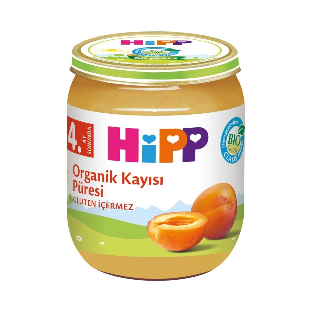 Organik Kayısı Püresi 125 Gr