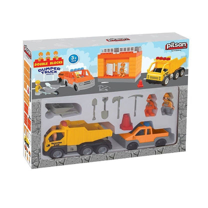 03 612 Double Blks İnşaat Seti -Pilsan Oyuncak