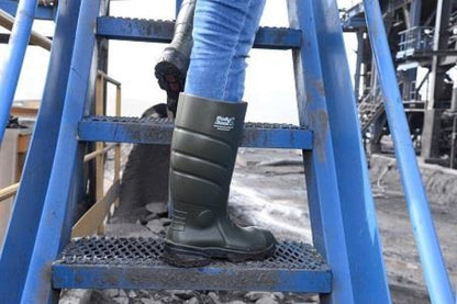 Pollyboot Vega 40 Numara Çelik Blu Çizme Poliüratan