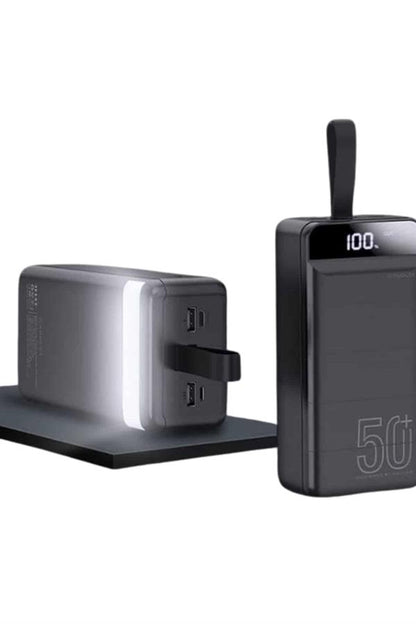 Powerbank Çoklu Şarj Girişi 50.000 Mah Taşınabilir Dijital Göstergeli (Kopya)