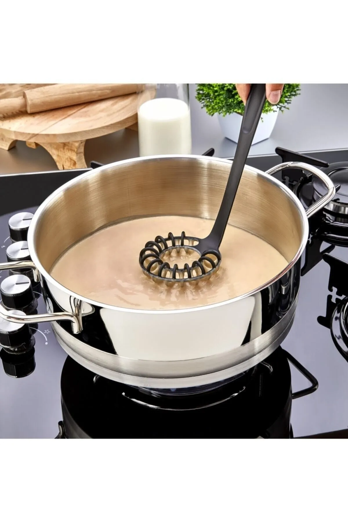 Pratik Spiral çırpıcı  Un- Yumurta - Krema Karıştırıcı