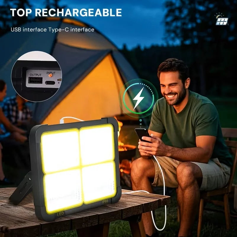 ProKAMA Ledli Solar Projektör 200W BK-200W (5643)