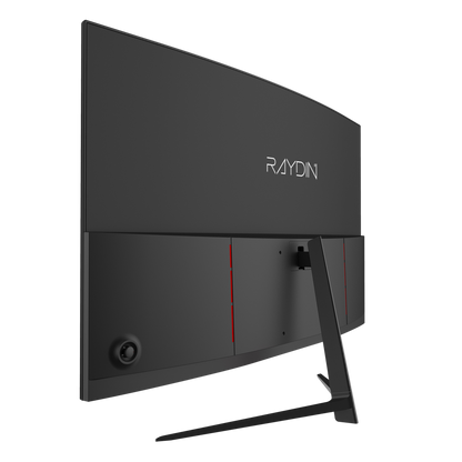 RAYDIN MM27RFA-300HZ, 27", 1ms, 300Hz, Full HD, 300 nits, 2xHDMI, DP, VA LED, R1500 Curved, Frameless, FreeSync Gaming Monitör