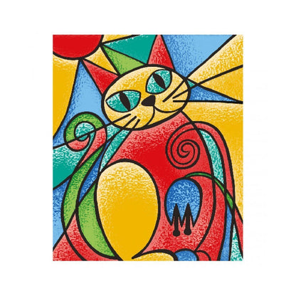 5001 KumT Cam Vitray - Glass Painting / +6 yaş