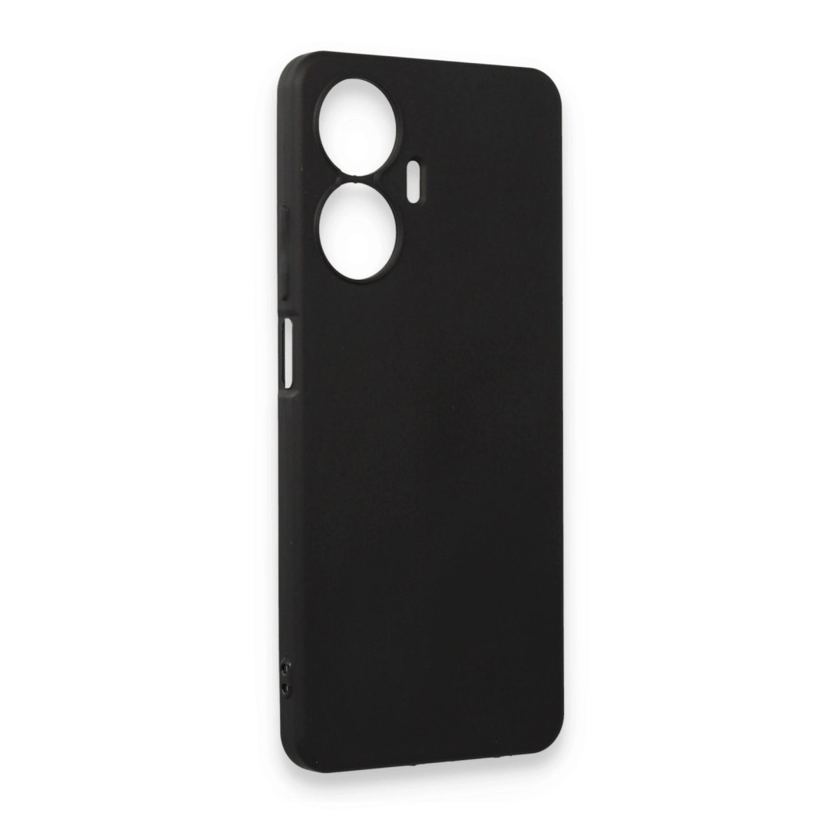 Realme C55 Kılıf First Silikon - Siyah