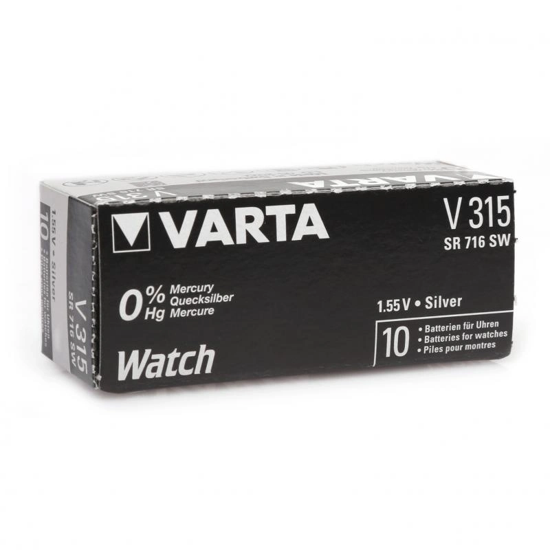 Renata 315 Sr716sw 1.55v Alkalin Saat Pili 10 Adet