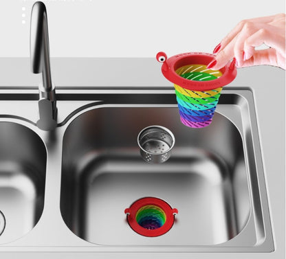Renkli 6 Kademeli Lavabo Süzgeci (5643)