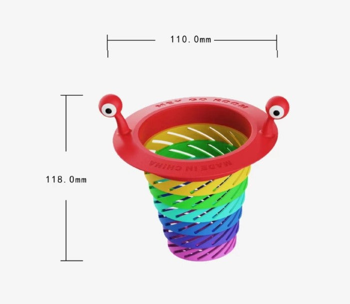 Renkli 6 Kademeli Lavabo Süzgeci (5643)
