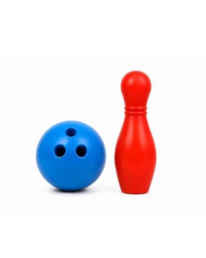 Renkli Çocuk Bowling Oyunu 6 Kukalı Eğitici Eğlence Seti