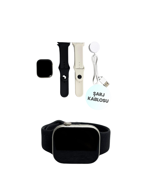 RS12 PRO+ Titanyum Kasa Akıllı Saat – Uyku ve Nabız Takibi, Suya Dayanıklı, Bluetooth Arama Yeni Nesil