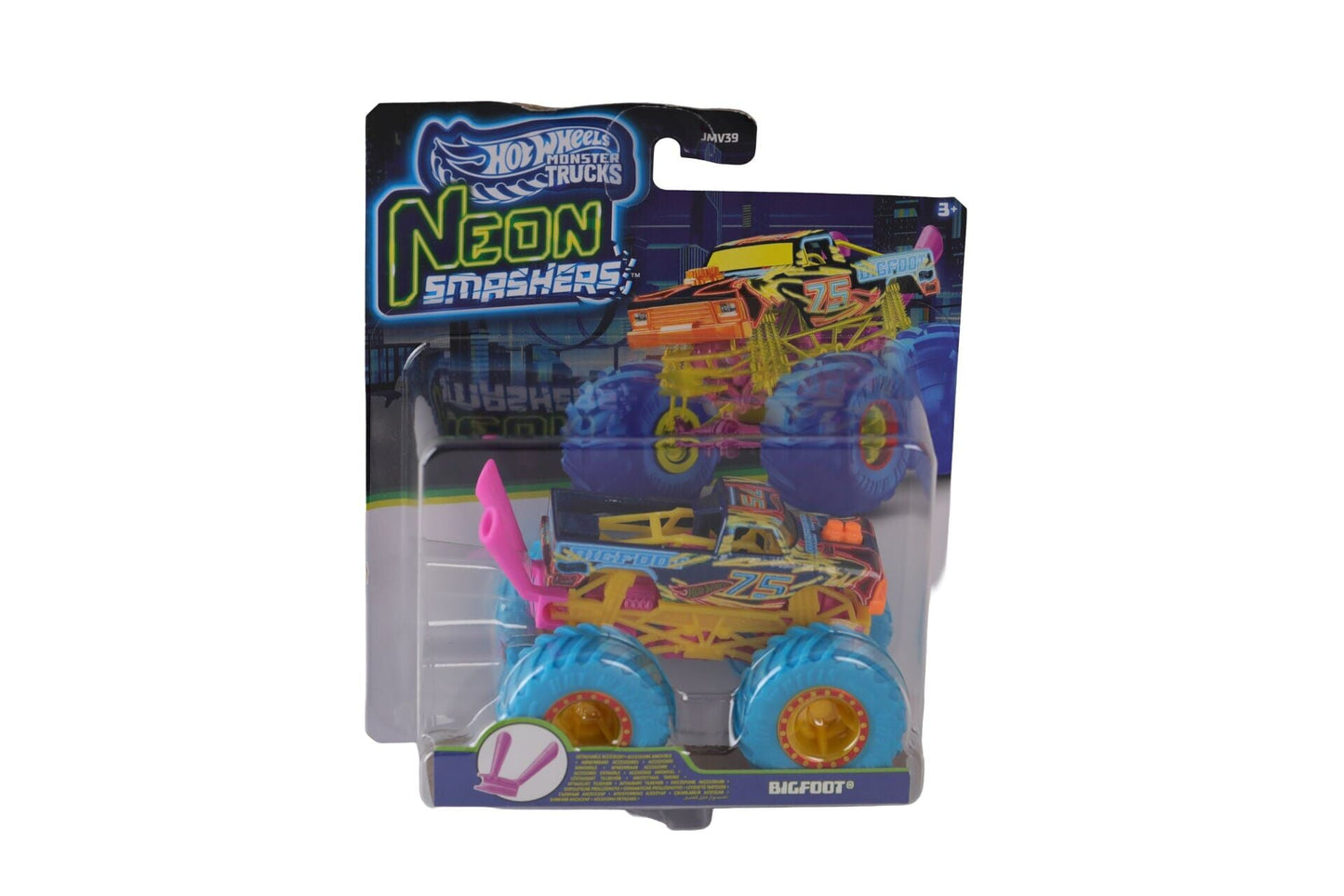 JMV39 Hot Wheels Monster Trucks Neon Smashers Araç Serisi