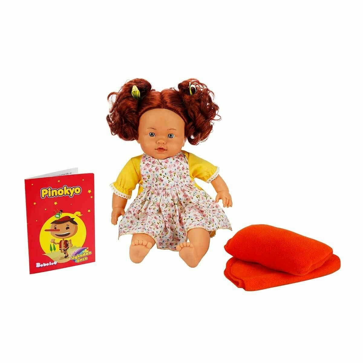 1040042 Bebelou Uykudan Önce Bebeği Masal Anlatan Pinokyo 40 cm -Sunman