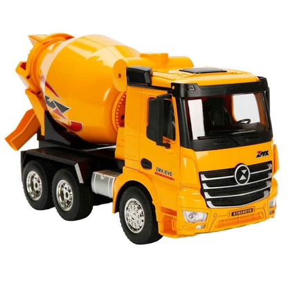 5084 Sun-rst-rc İş Makinesi 1 18 Beton Mikseri Ff 9CH 3 7V Usb 2 4 Ghz Sesli Işı