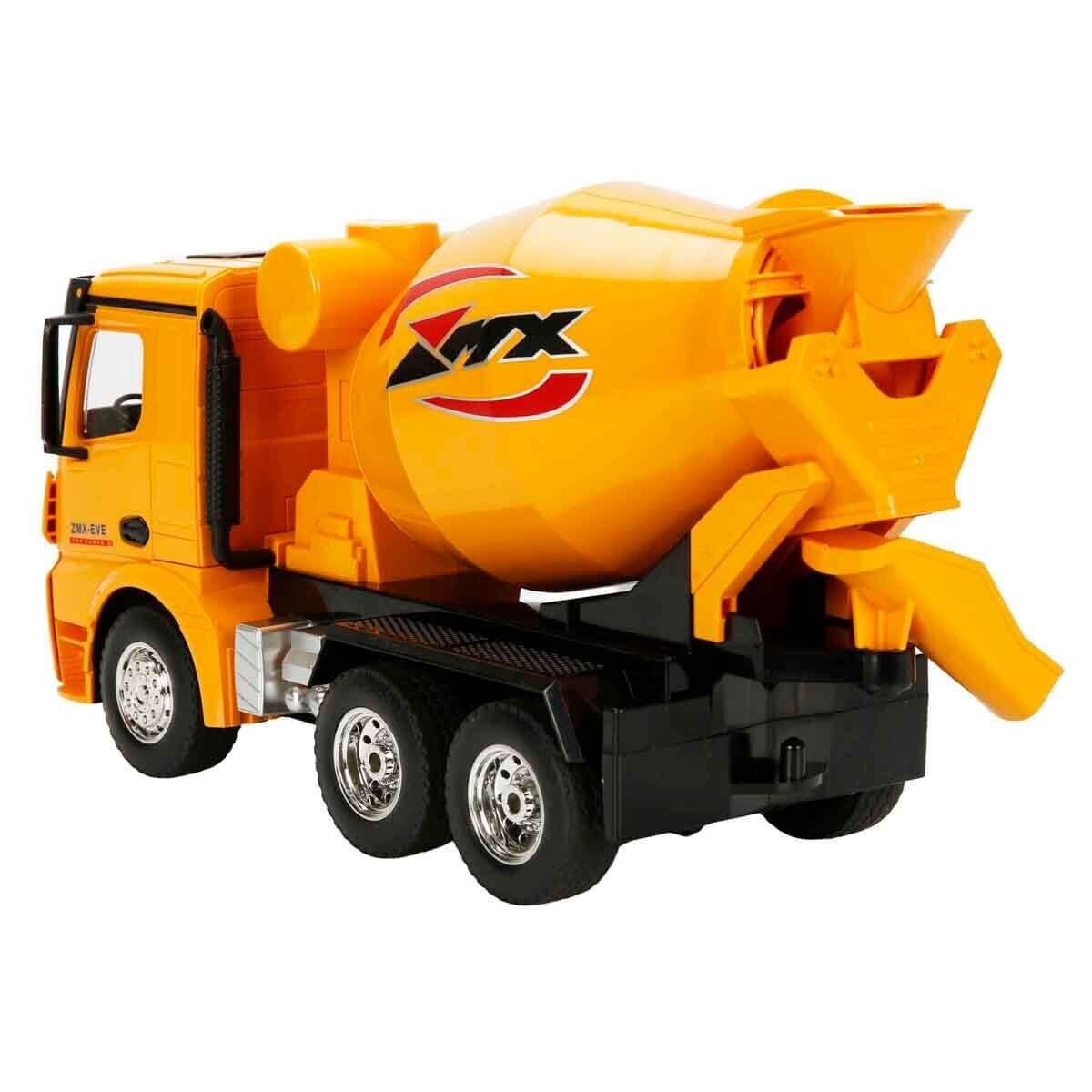 5084 Sun-rst-rc İş Makinesi 1 18 Beton Mikseri Ff 9CH 3 7V Usb 2 4 Ghz Sesli Işı