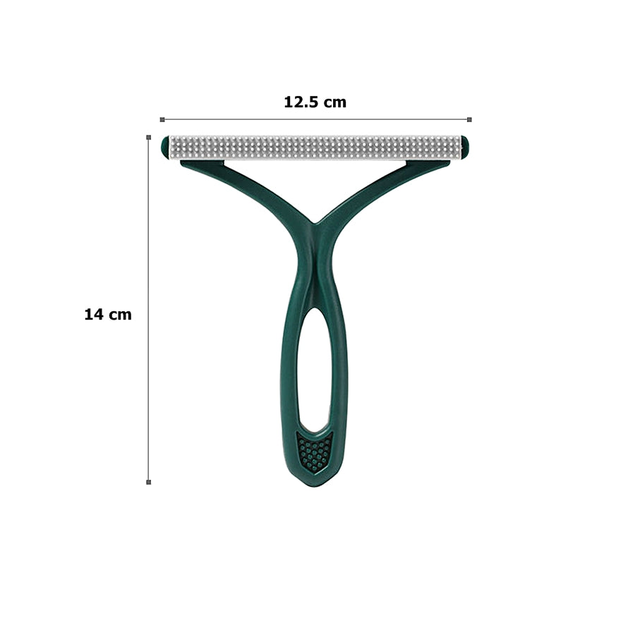 Çift Taraflı Tiftik Ve Tüy Toplayıcı 12.5 cm*14 cm Gri