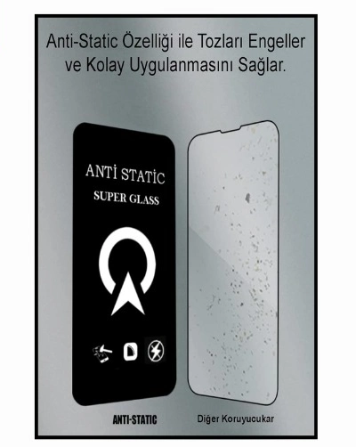 Samsung A81 6d Anti Static Temperli Cam Ekran Koruyucu Kırılmaz Full Kaplama
