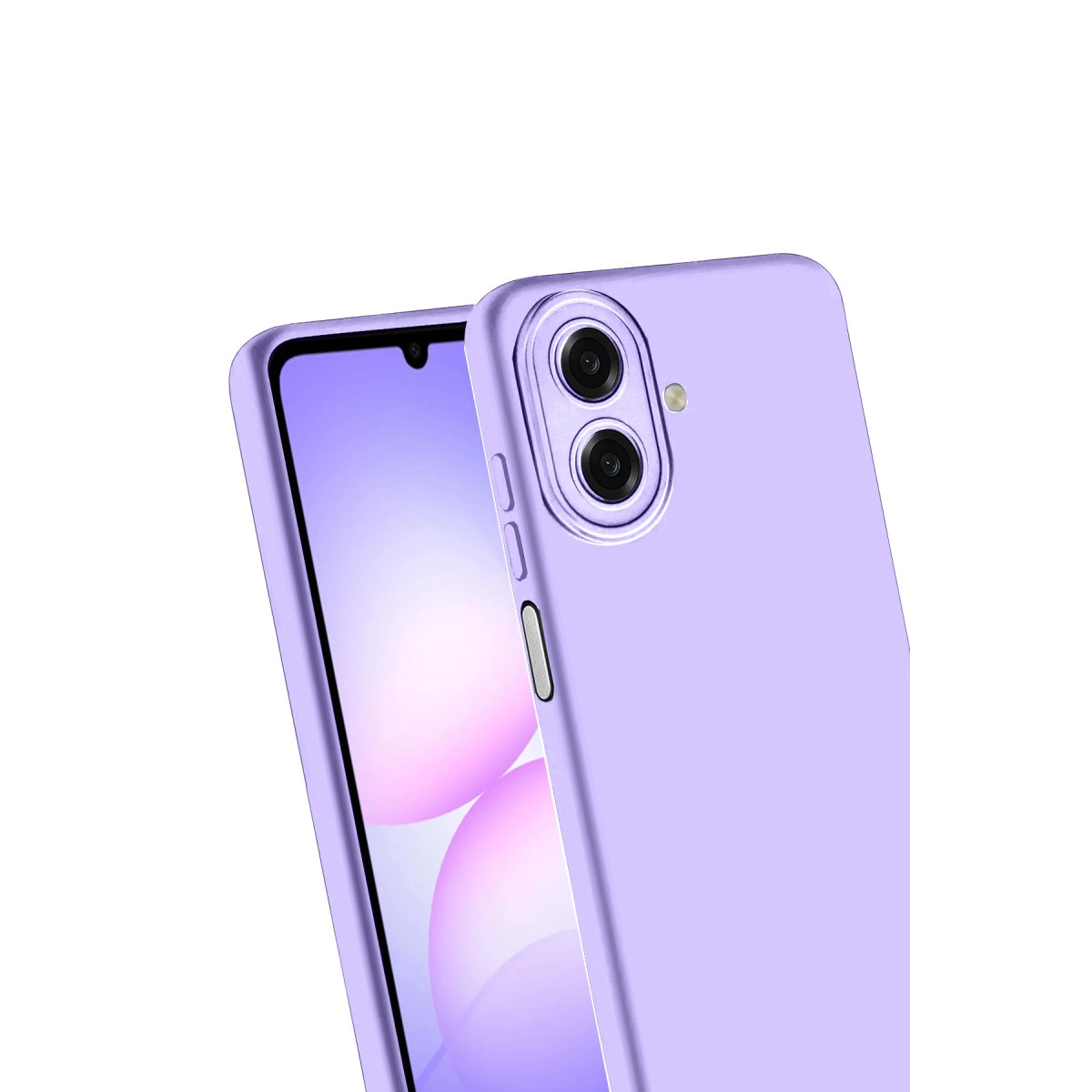 Samsung Galaxy A07 4g First Silikon - Lila