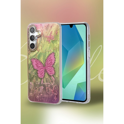 Samsung Galaxy A14 4g Kılıf Blade Aynalı Desenli Kapak - Desen 9
