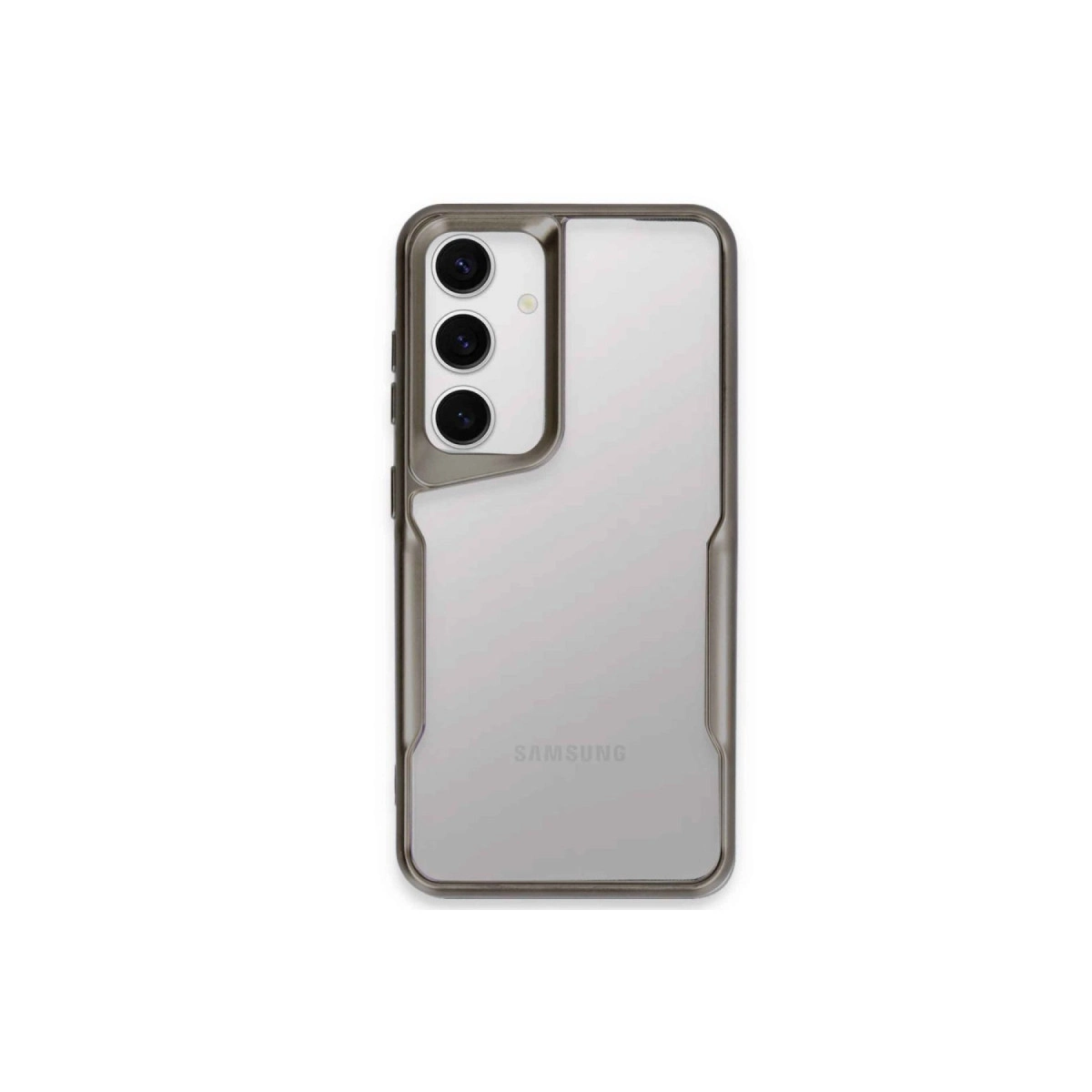Samsung Galaxy A15 4g Kılıf Boyi Silikon Kapak - Titan Gri
