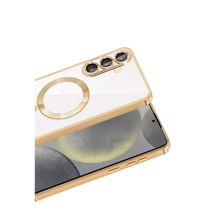 Samsung Galaxy A37 5g Kross Magneticsafe Kapak - Gold