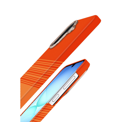 Samsung Galaxy A56 Vega Magsafe Kapak - Turuncu