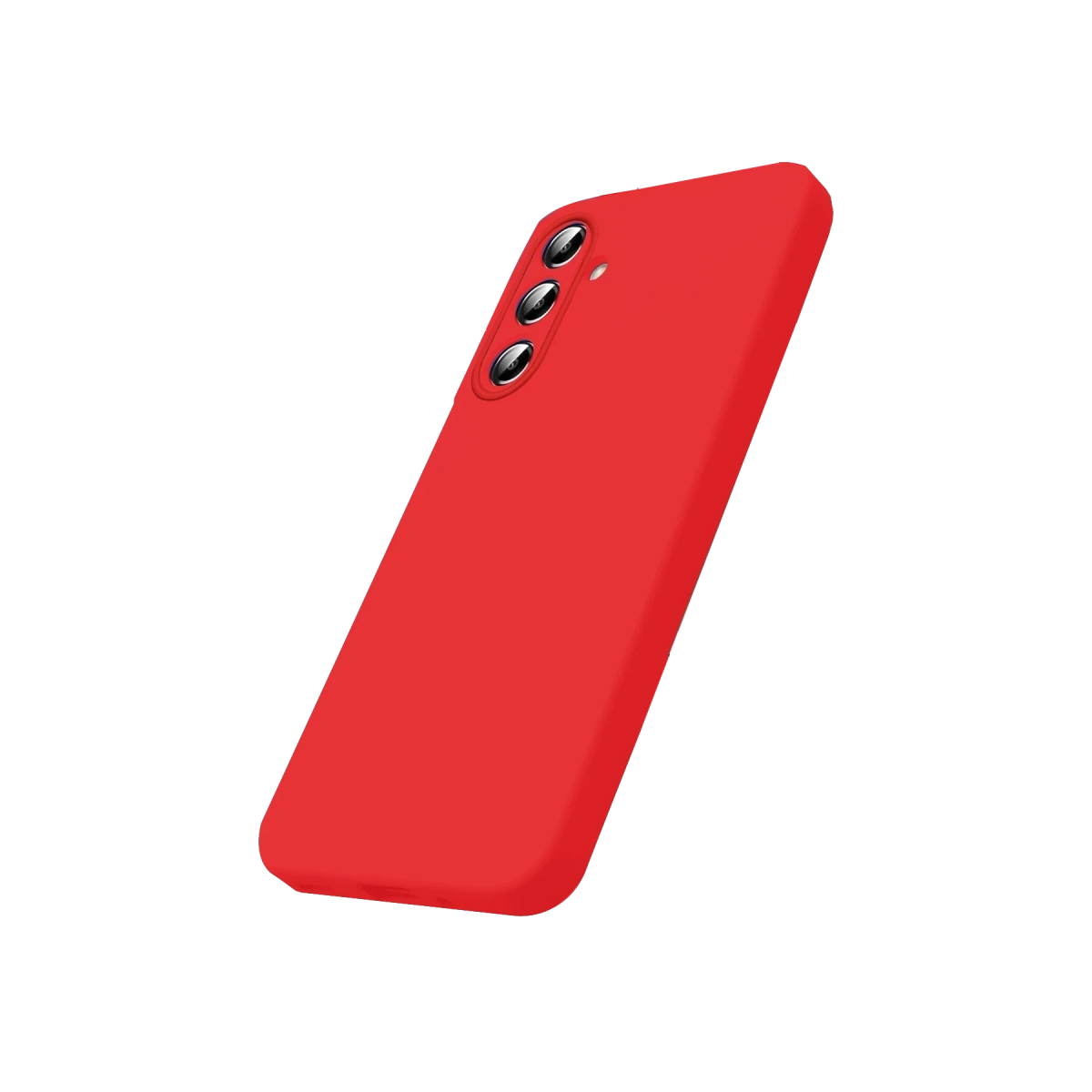 Samsung Galaxy A57 5g Nano İçi Kadife Silikon - Kırmızı