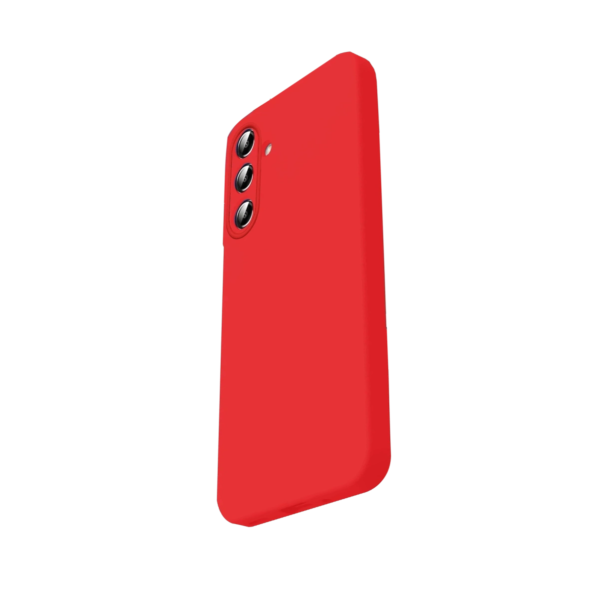 Samsung Galaxy A57 5g Nano İçi Kadife Silikon - Kırmızı