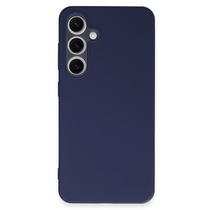 Samsung Galaxy S24 Kılıf First Silikon - Lacivert