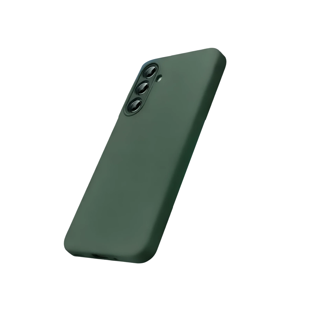 Samsung Galaxy S26 Fe First Silikon - Koyu Yeşil