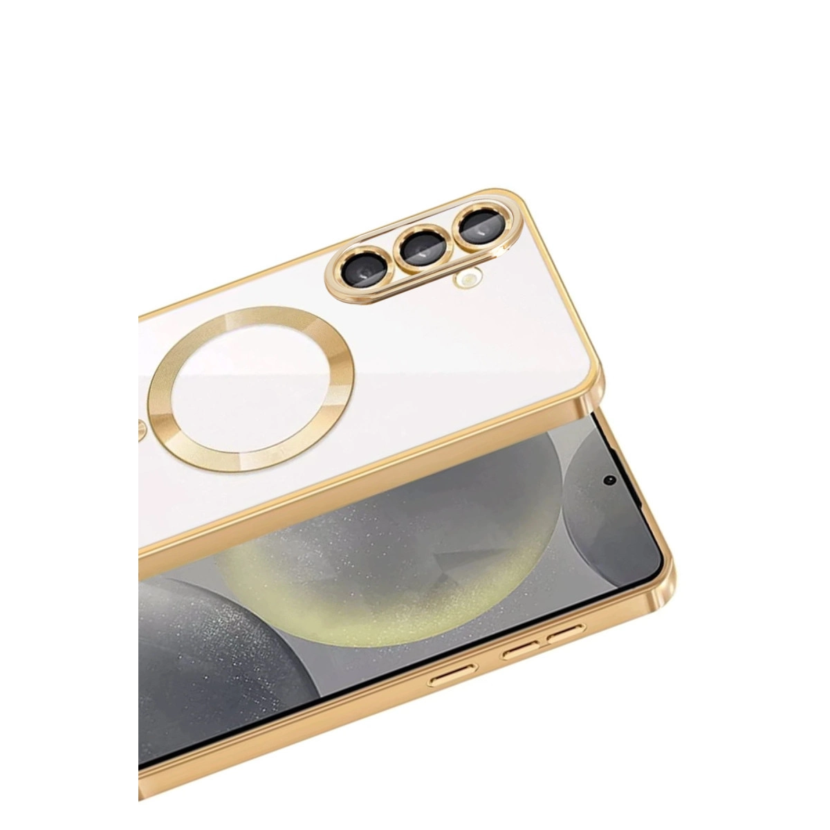 Samsung Galaxy S26 Kross Magneticsafe Kapak - Gold