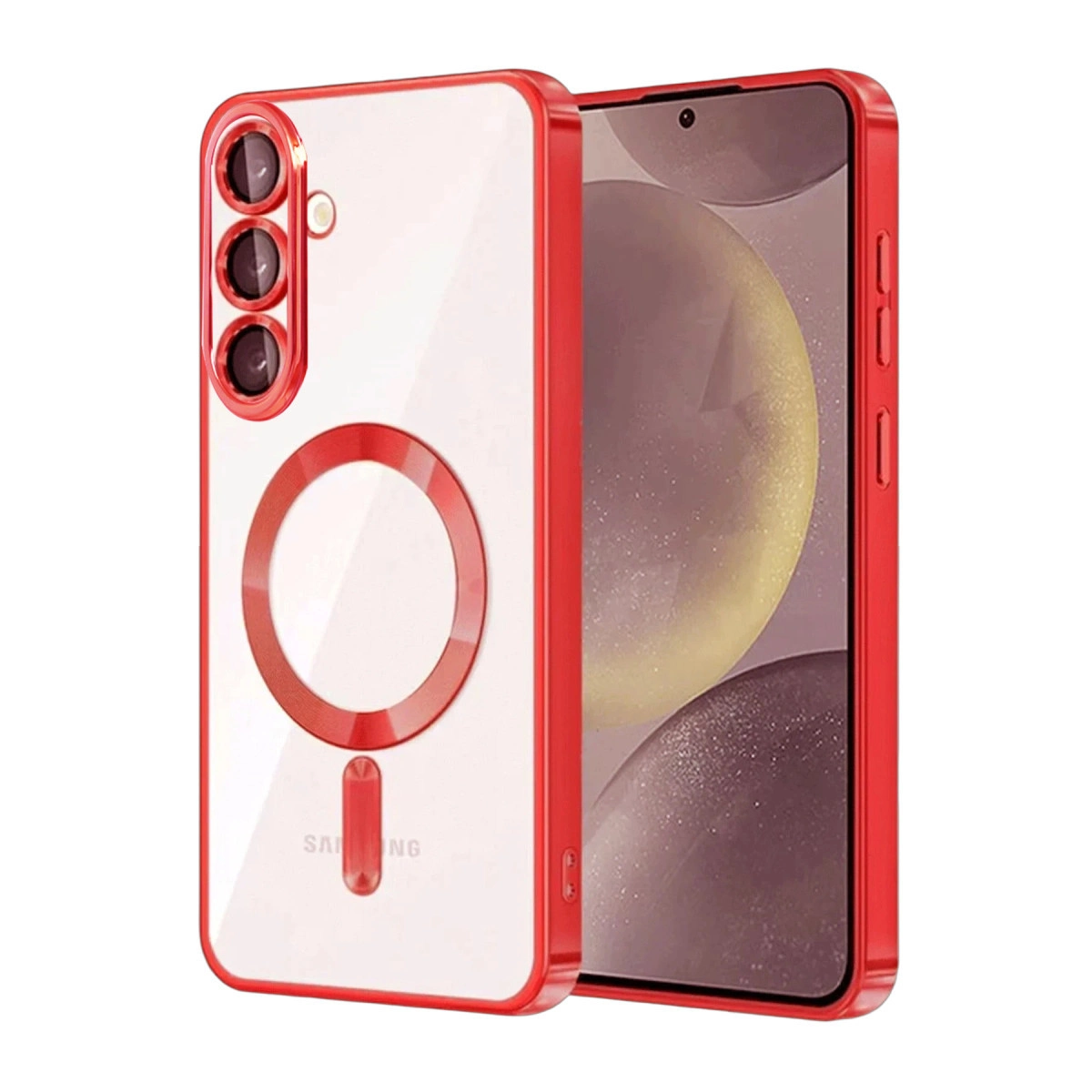 Samsung Galaxy S26 Plus Kross Magneticsafe Kapak - Kırmızı