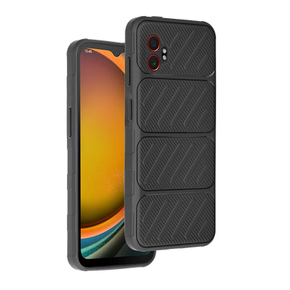Samsung Galaxy Xcover 7 Pro Auto Focus Karbon Kapak - Siyah